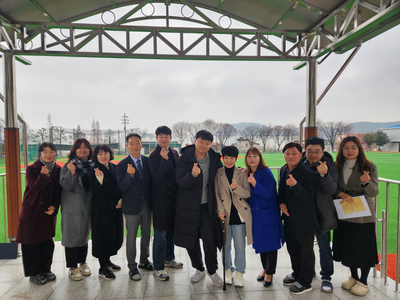 인조잔디 개장 준공식  